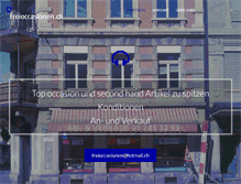 Tablet Screenshot of freioccasionen.ch